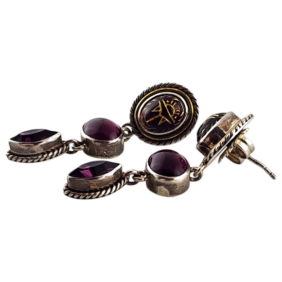 Amy Kahn Russell Sterling Silver Dangle Earrings #20068 - Picture 2 of 6